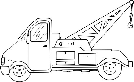 Kenworth w900 раскраска Оптимус