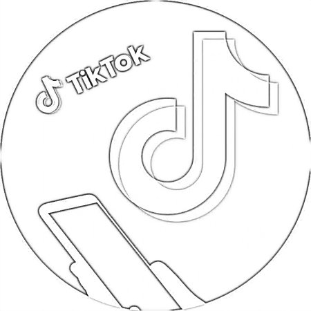 Раскраска тик ток