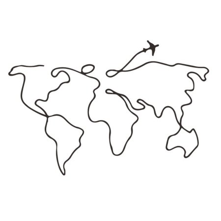 Черно белые рисунки одной линией