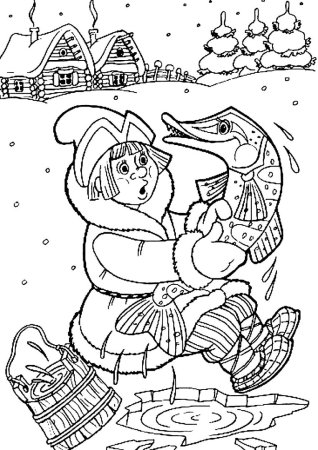 Сказки-раскраски. Репка