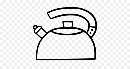 Раскраска посуда чайник