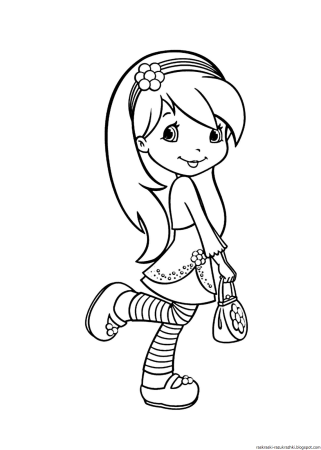 Раскраска. Барби