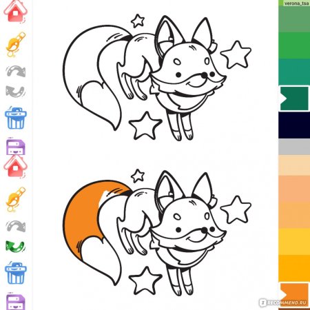 Приложение для раскрашивания картинок