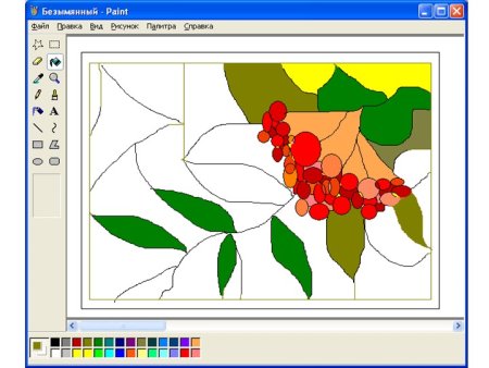 Рисование в графическом редакторе Paint