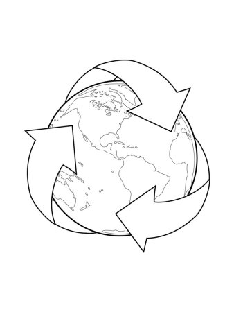 Берегите природу раскраска