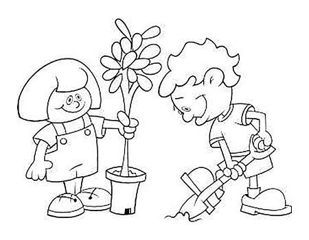 Экология раскраска