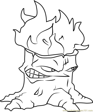 Plants vs Zombies раскраска