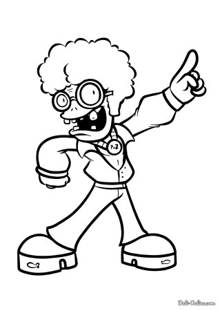 Раскраска зомби апокалипсис