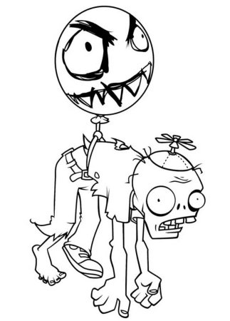 Растения из игры растения против зомби раскраска