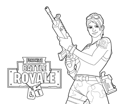 Fortnite раскраска персонажи