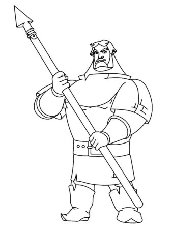 Изображения древнерусских воинов