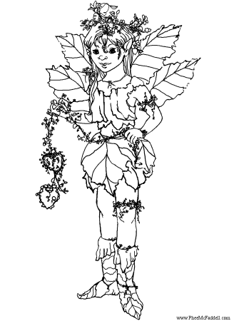 Девочка осень раскраска