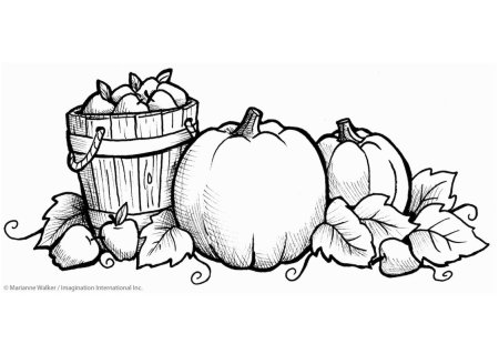 Натюрморт с фруктами раскраска