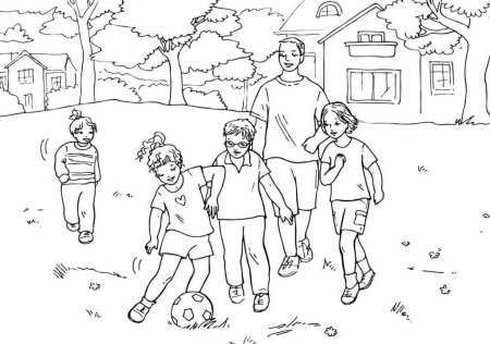 Раскраска спортивные соревнования