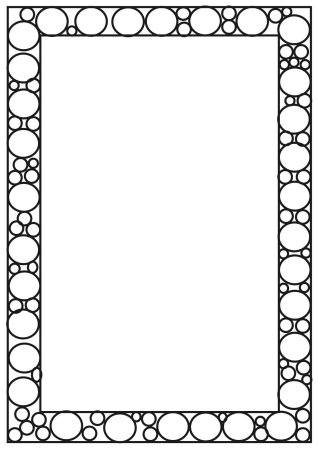 Рамка цветы