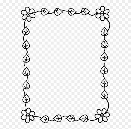 Раскраски рамочки