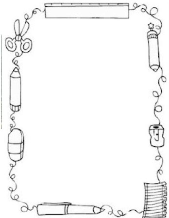 Рамка для раскрашивания