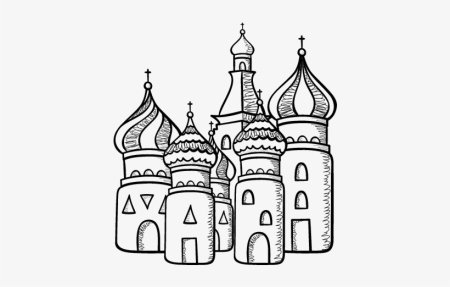 Кремль контур