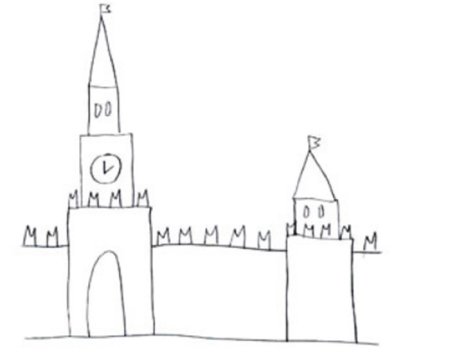 Раскраска храм Василия Блаженного в Москве для детей