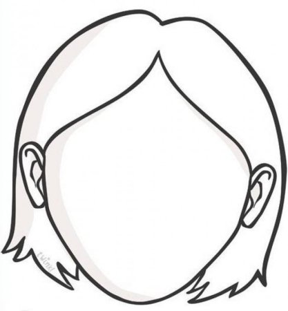 Волосы раскраска для детей