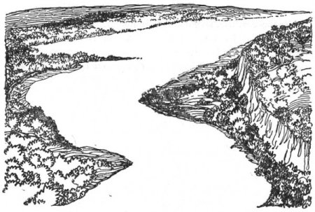 Река рисунок