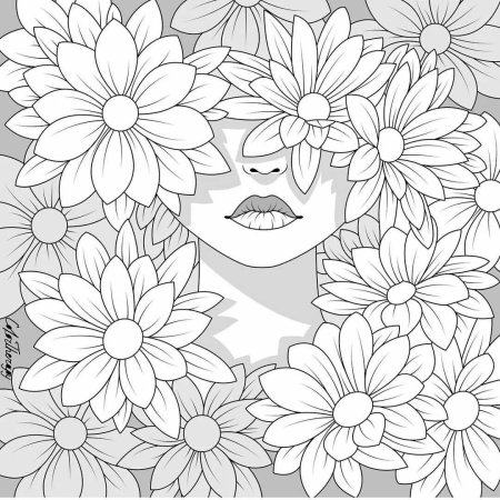 Антистресс цветы