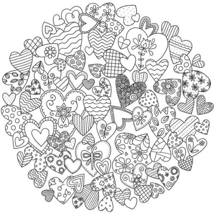 Раскраски мелкие