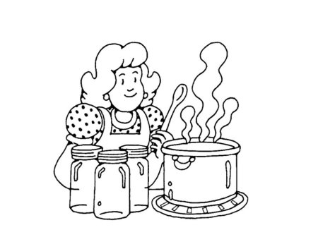 Камин раскраска для детей