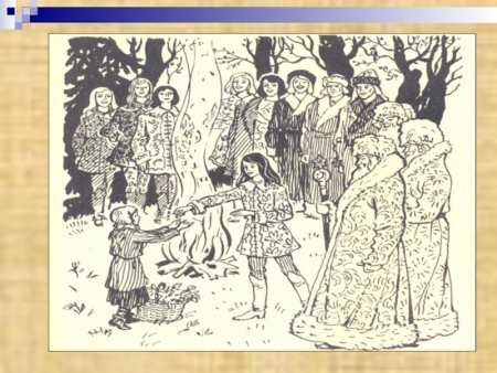 Двенадцать месяцев Маршак раскраска