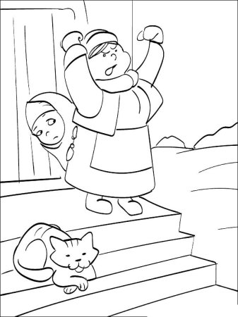 Зарисовки к сказке Морозко