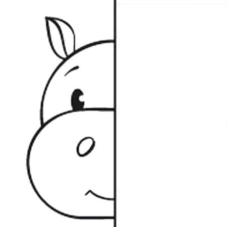 Дорисуй половинку