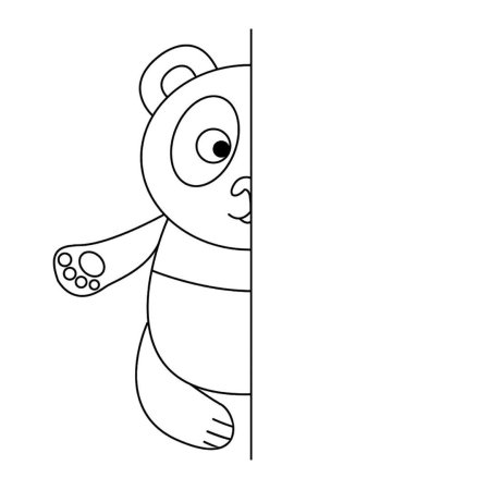 Раскраска дорисуй половинку