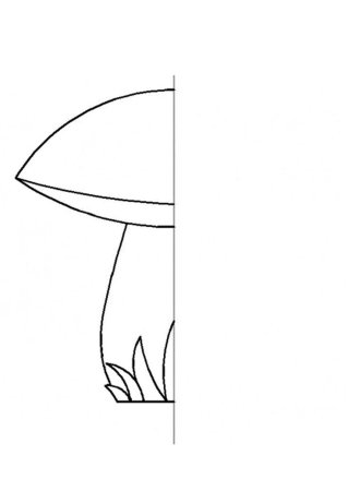 Дорисовать гриб