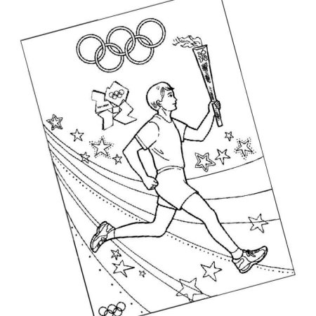 Спортивные раскраски