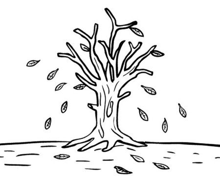 Осенний Калейдоскоп раскраска