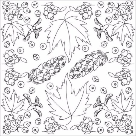 Дерево на ветру раскраска