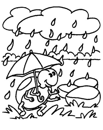 Раскраска осень для дошкольников