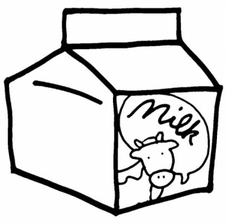 Молочные продукты раскраска для детей