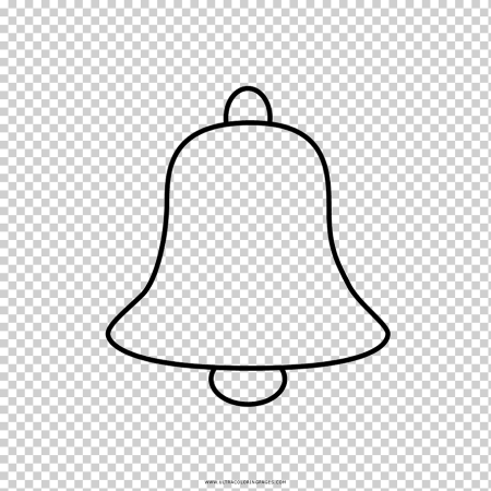 Раскраска колокольчик школьный