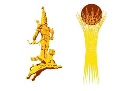 Байтерек рисунок
