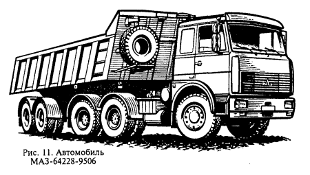 Раскраска КАМАЗ 4308