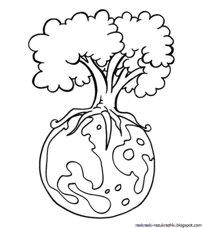 Экологические раскраски