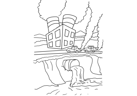 Защита природы раскраска