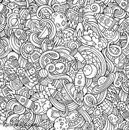 Раскраски мелкие