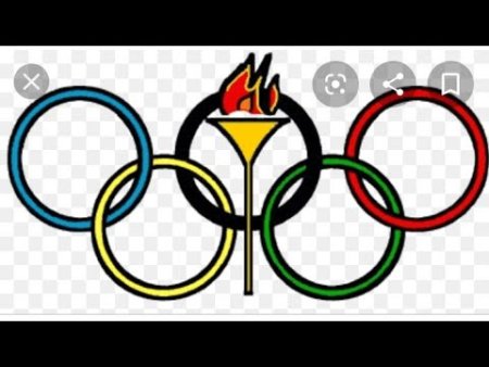Олимпийские кольца для раскрашивания