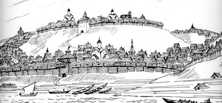 Нижегородский Кремль Агафонова 17 века