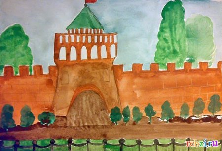Древнерусский город крепость. Тульский Кремль 4 класс