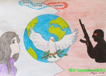 Плакат нет терроризму