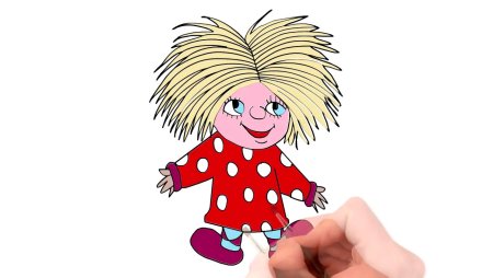 Домовенок Кузька раскраска