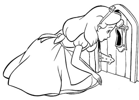 Раскраска мультфильмы Дисней